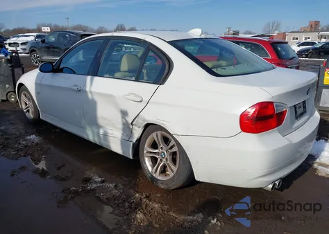 2008 BMW 328I from USA, damaged, VIN WBAVA33528KX85890